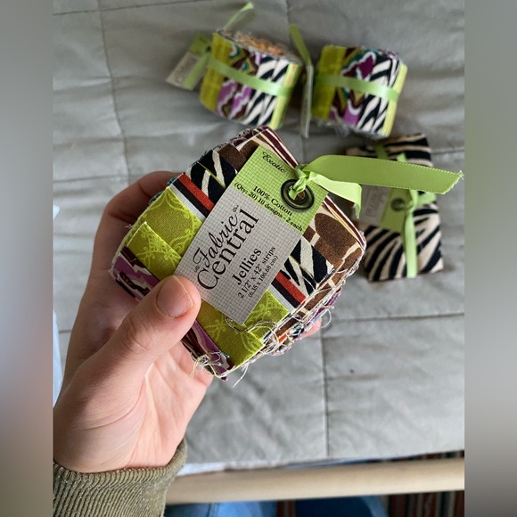 Other - Fabric Central Exotic Jelly Rolls and Fat Quarters